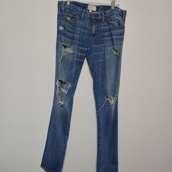 Current Elliott Loved Destroyed Jeans Sz 27 W31 x L32 - Picture 1 of 8